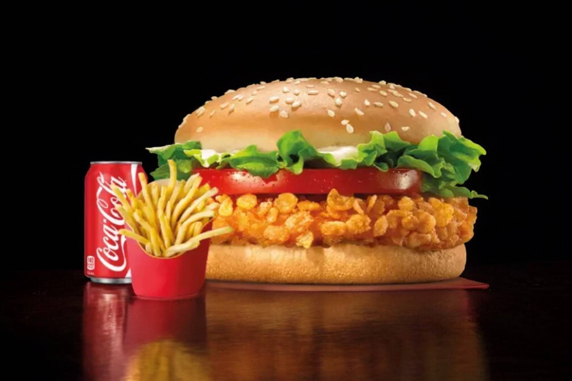 Menu Chicken Burger🍔 🍟🔥