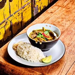 Green Curry mit Poulet