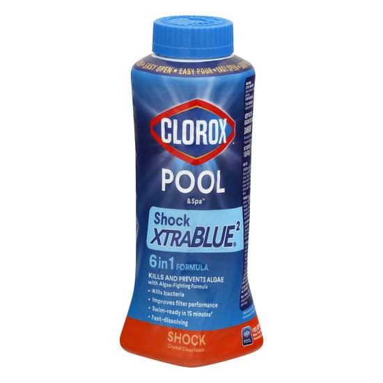 Clorox Shock Xtrablue2 Crystal Clear Water Pool & Spa