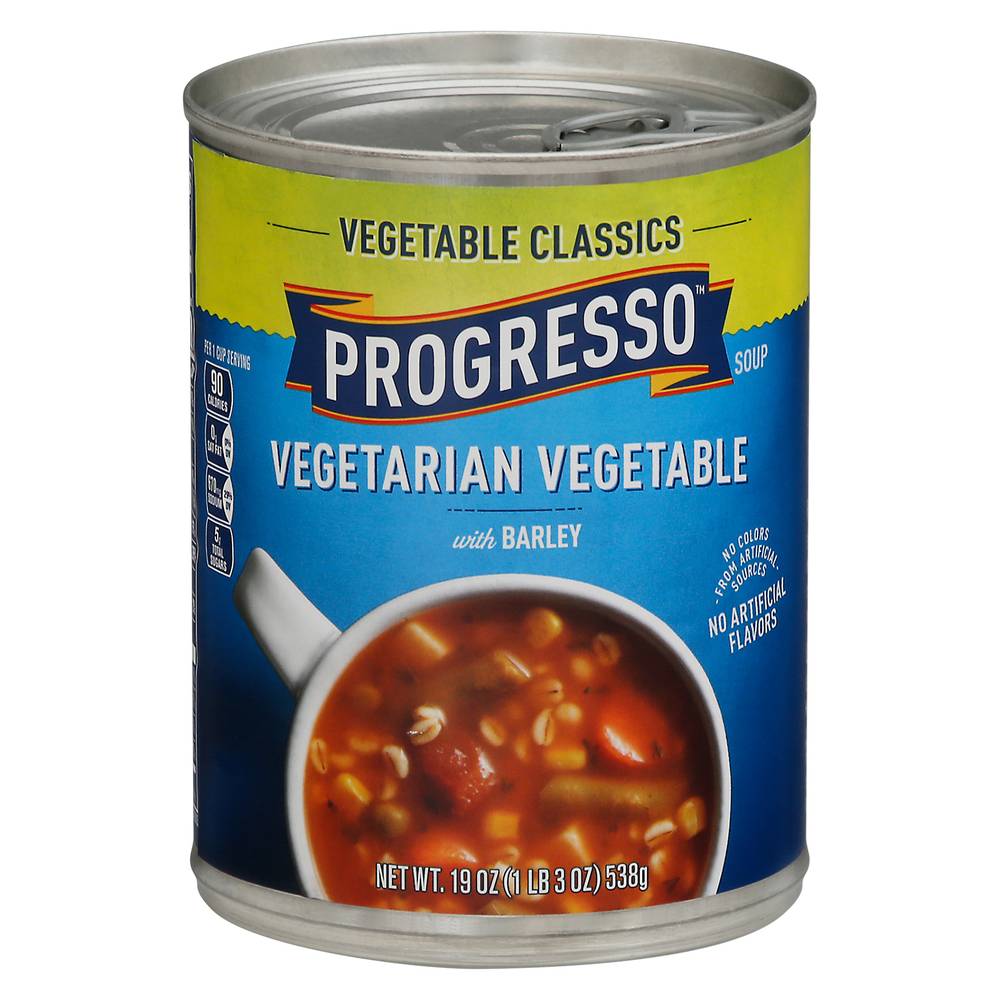 Progresso Vegetarian Vegetable Soup With Barley