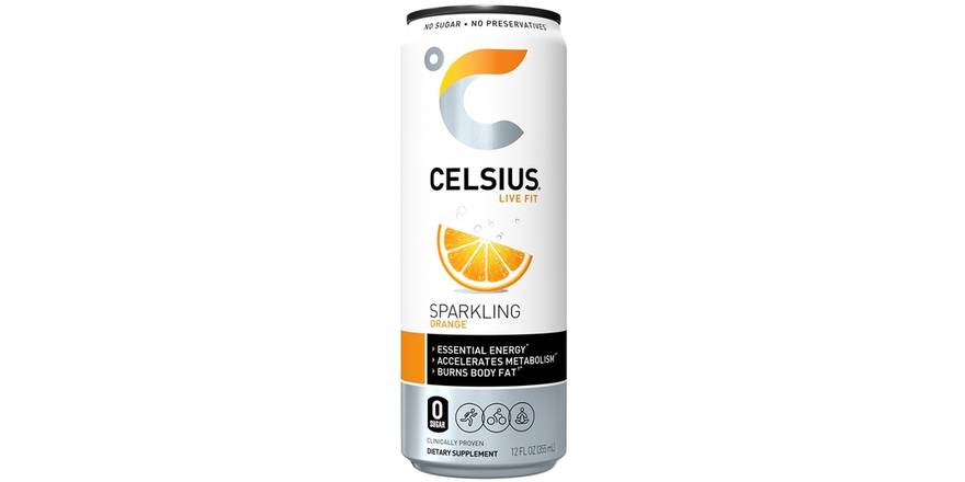 Celsius Sparking Orange