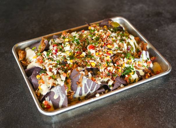 Brisket nachos (GF) † Large Bad Ass