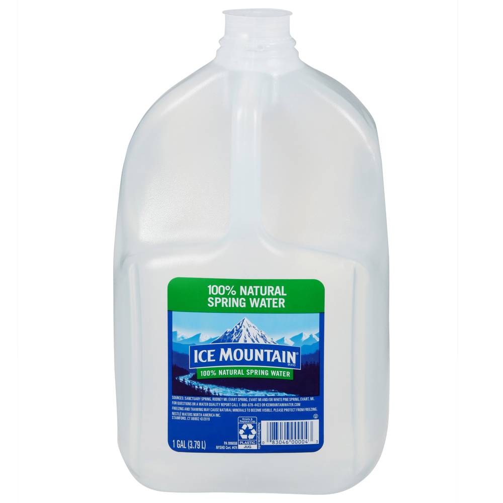 Ice Mountain Natural Spring Water (1 gal)