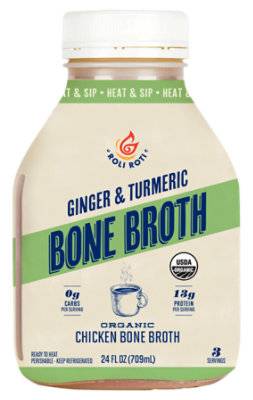 Roli Roti Organic Hawaiian Ginger & Turmeric Bone Broth (24 fl oz)