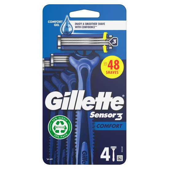 Gillette Sensor Disposable Razors For Men