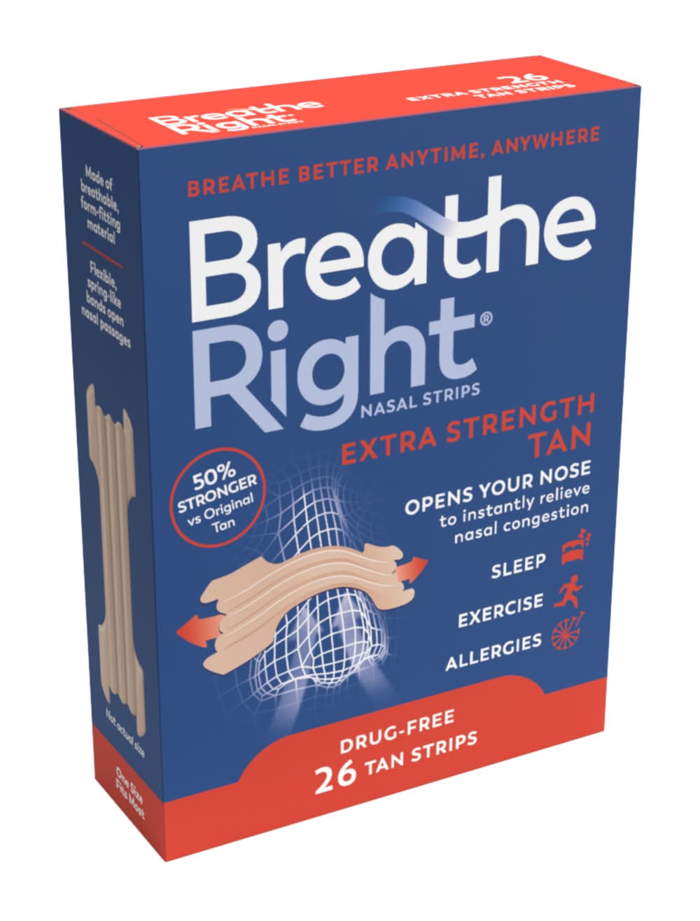 Breathe Right Extra Strength Nasal Strips Delivery Near Me | Order