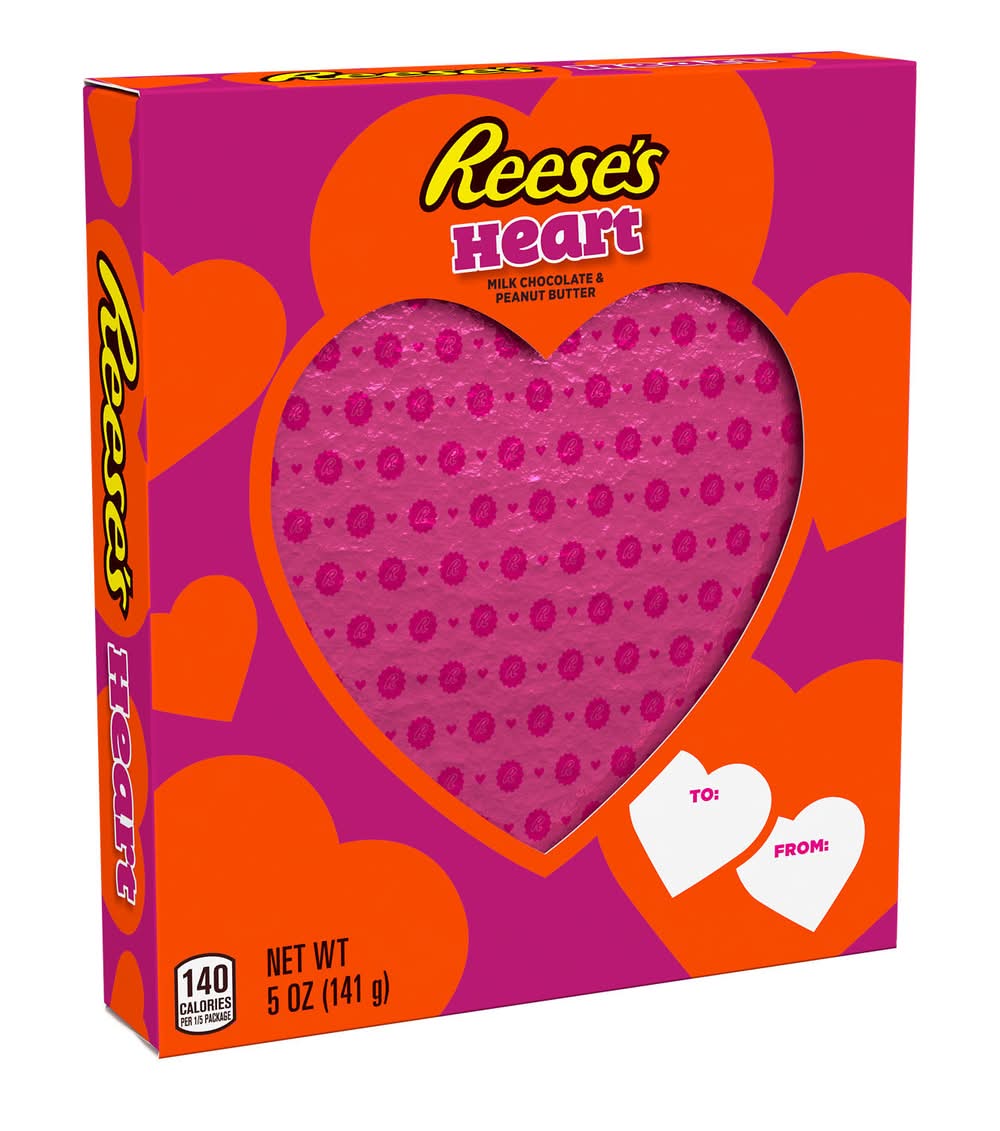 Reese's Milk Chocolate Peanut Butter Hearts (5 oz)