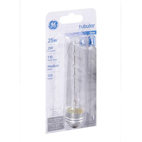 Ge Lighting 25w Clear Tubular Light Bulb