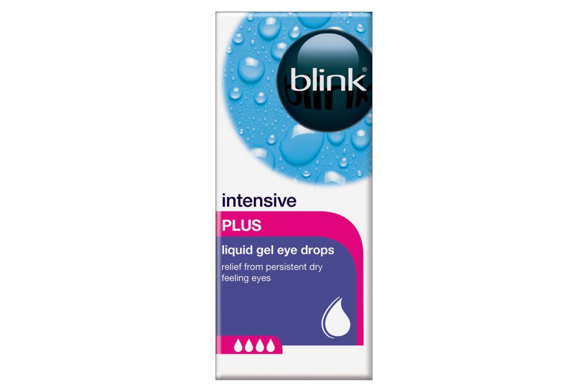 Blink Intensive Tears Plus Liquid Gel Eye Drops - 10ml