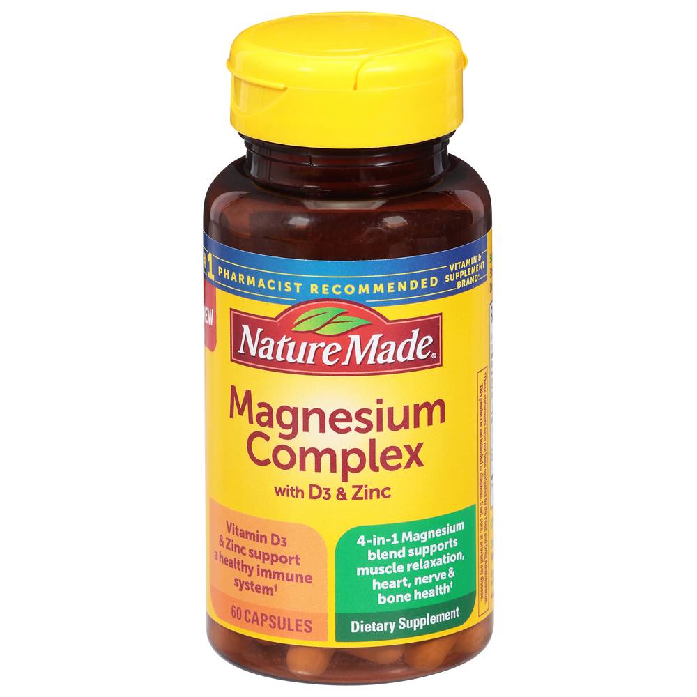 Nature Made Magnesium Complex Dietary Supplements (60 ct)