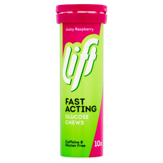 Lift Fast Acting Glucose Chews (juicy raspberry)