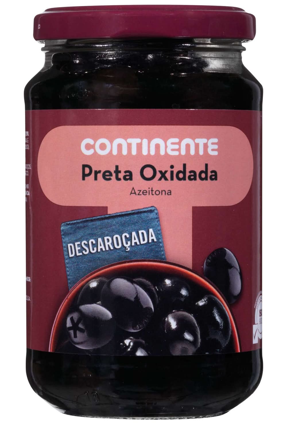Azeitona Preta Descaroçada Oxidada Continente (emb. 165 gr)