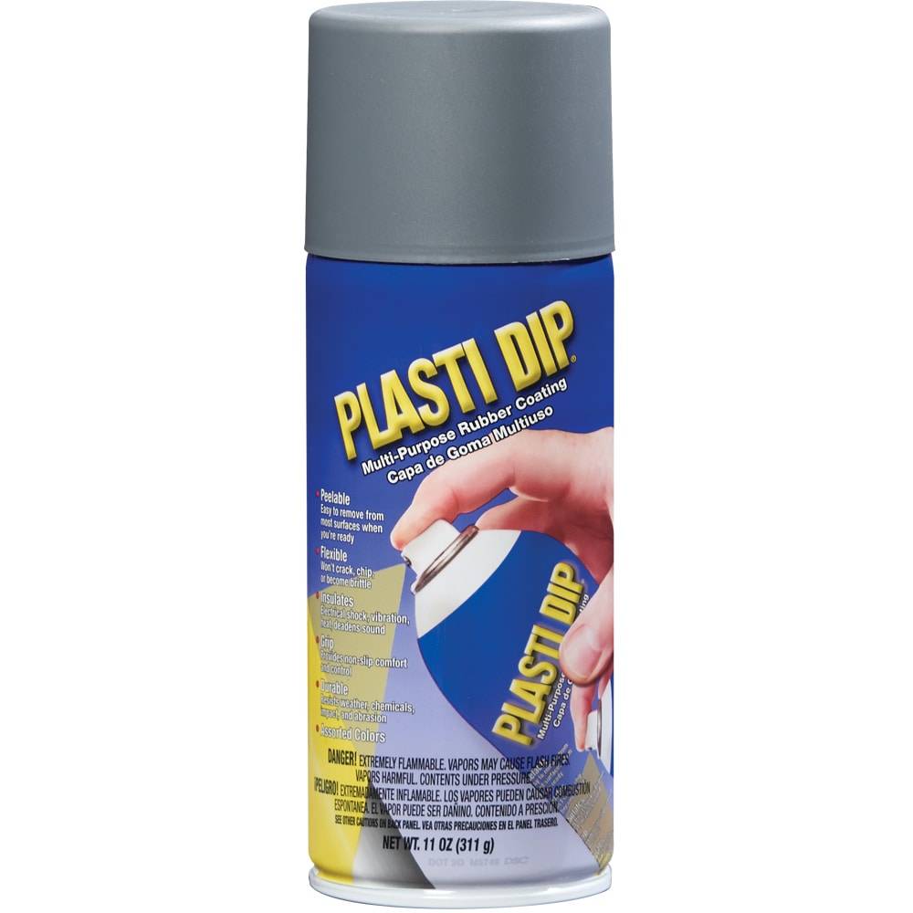 Plasti Dip 11-fl oz Gray Aerosol Spray Waterproof Rubberized Coating | 11221-6