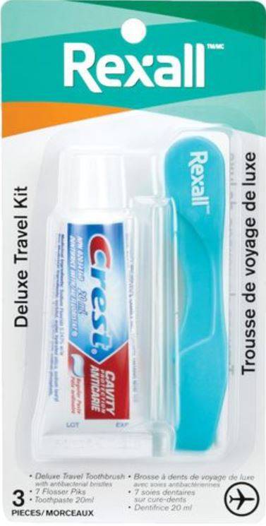 Rexall Deluxe Travel Kit (3 units)