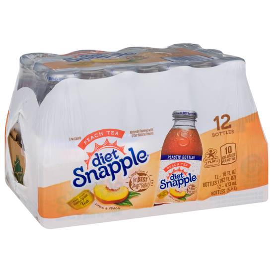 Snapple Diet Peach Tea (12 x 16 fl oz)
