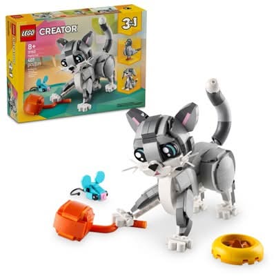 LEGO Creator 3 in 1 Playful Cat Building Toy (407 ct)