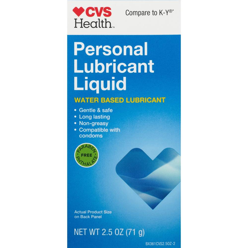 Cvs Health Personal Lubricating Liquid