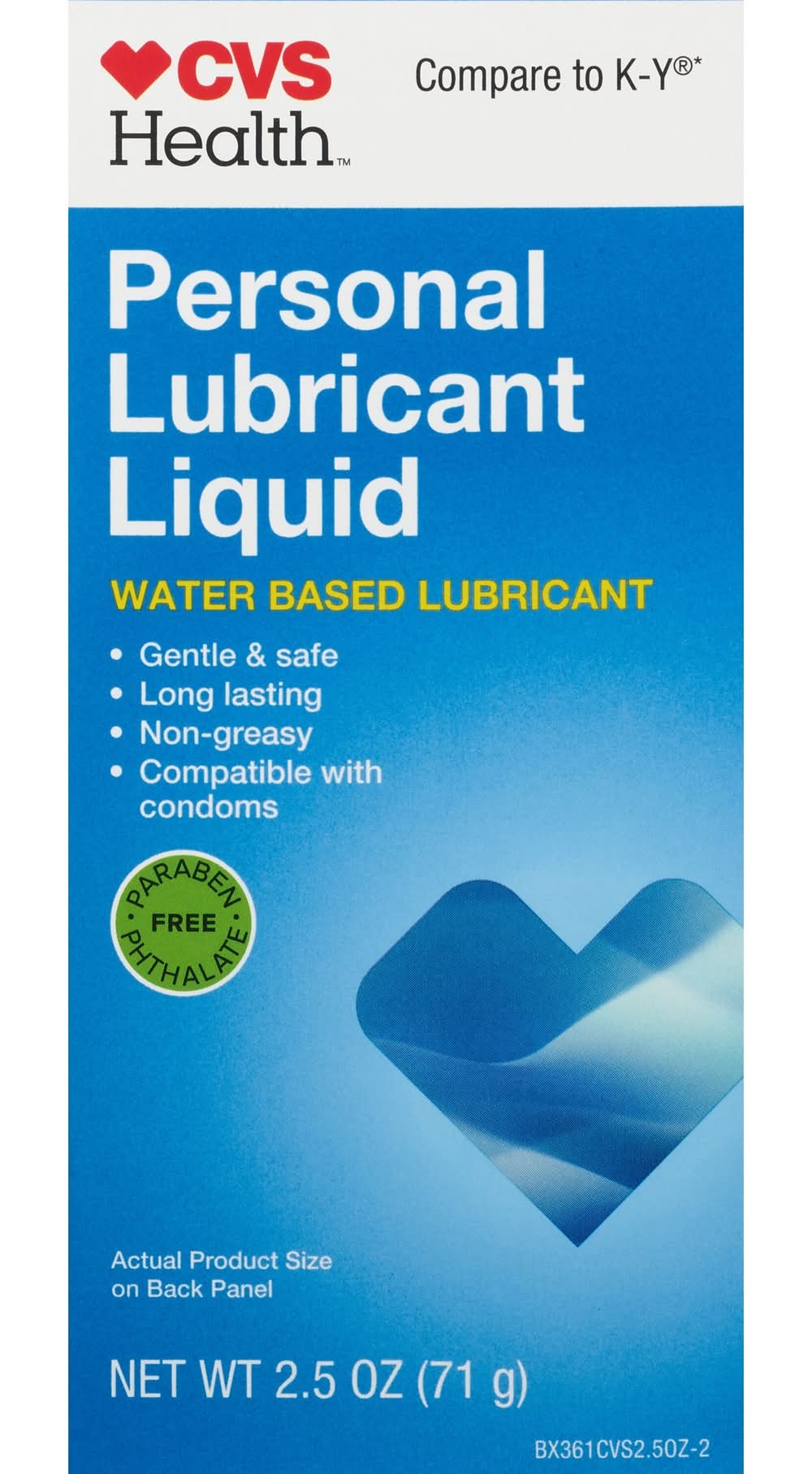 Cvs Health Personal Lubricating Liquid