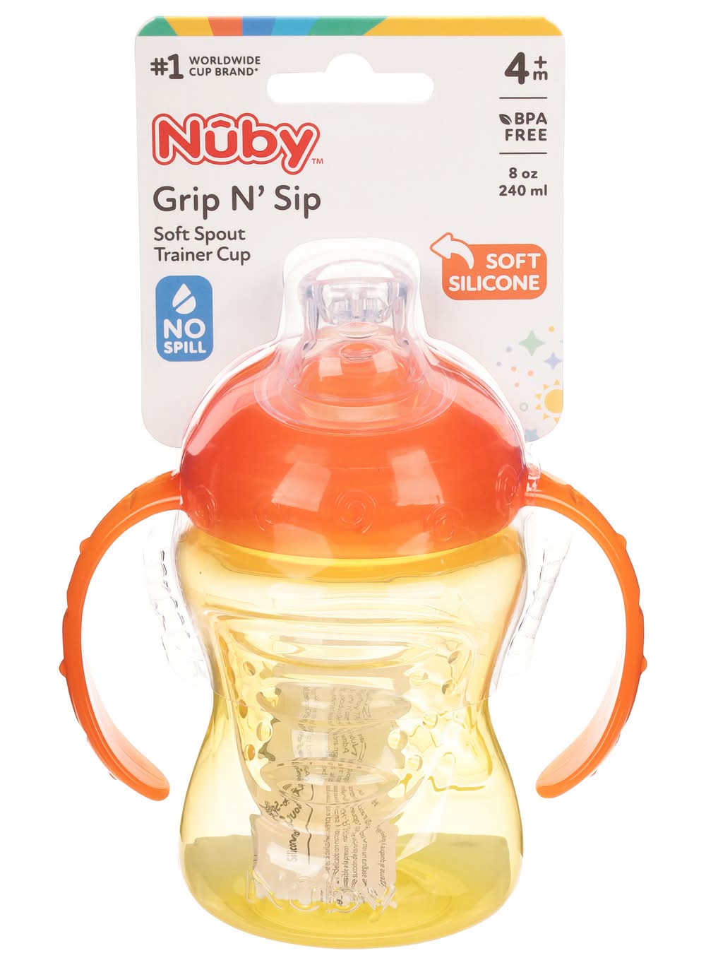 Nuby Super Spout Grip N Sip Step 14m+ Cup (3.2 oz)
