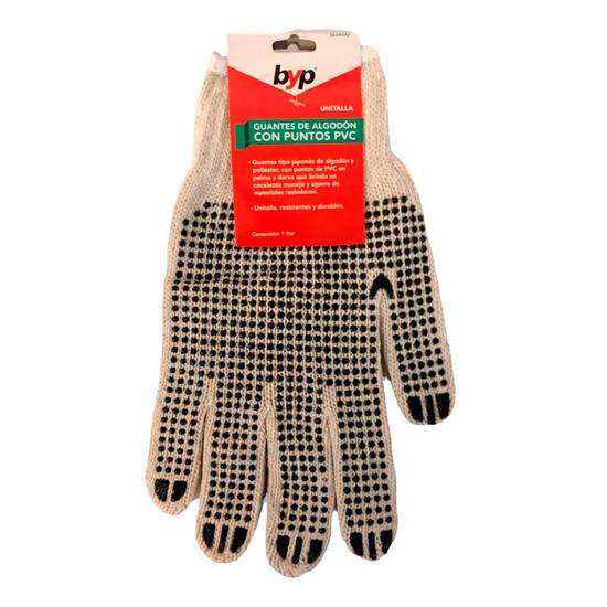 Byp guantes de algodón (1 par)
