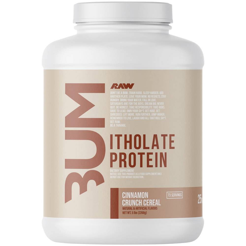 RAW Itholate Protein, Cinnamon Crunch Cereal (5 lbs)