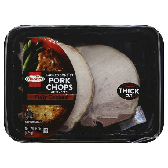 Hormel Bone-In Smoked Thick Cut Pork Chops