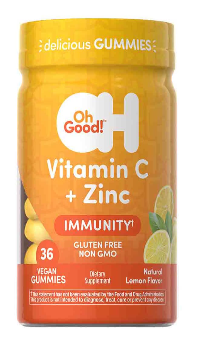 Oh Good!! Vitamin C + Zinc Gummies 36 Ct