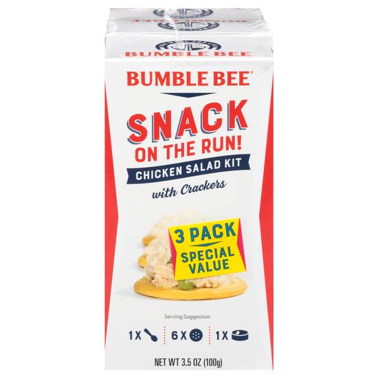 Bumble Bee Chicken Salad Kit With Cracker (3 pack)
