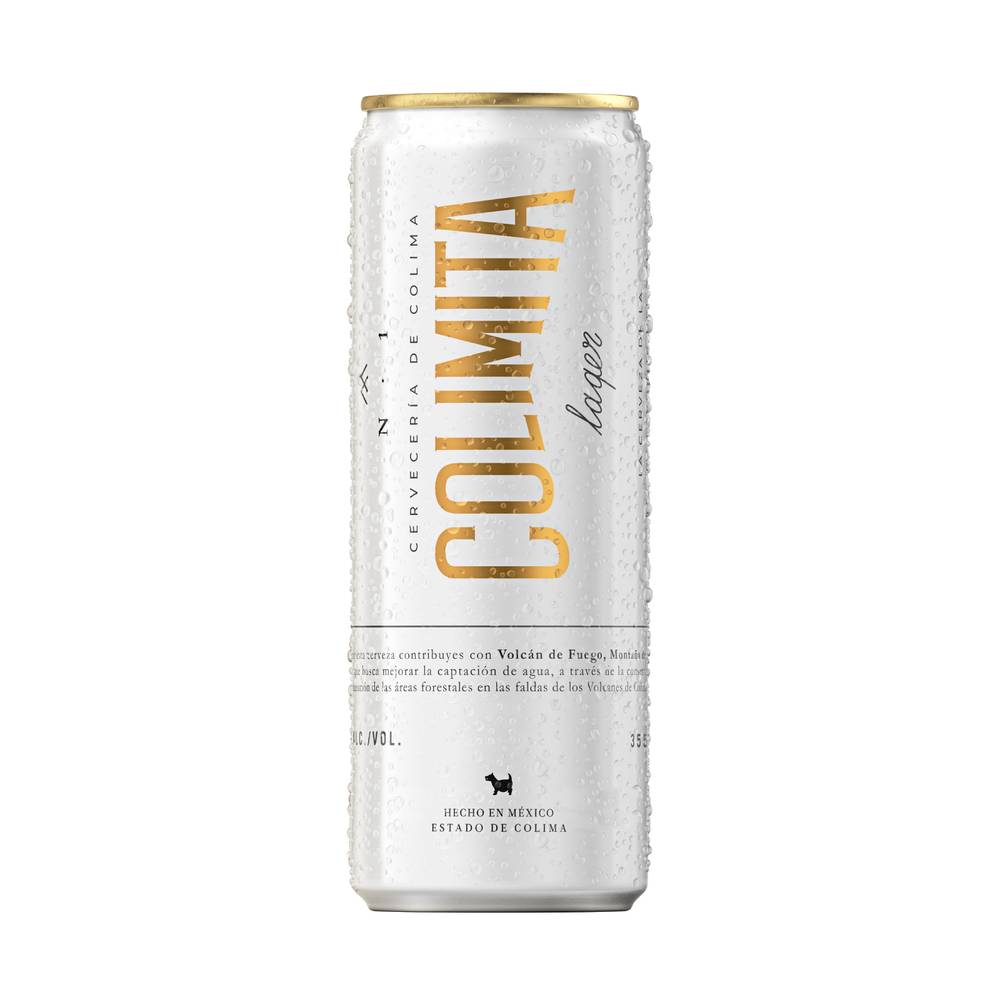 Cervecería de colima cerveza lager colimita (355 ml)