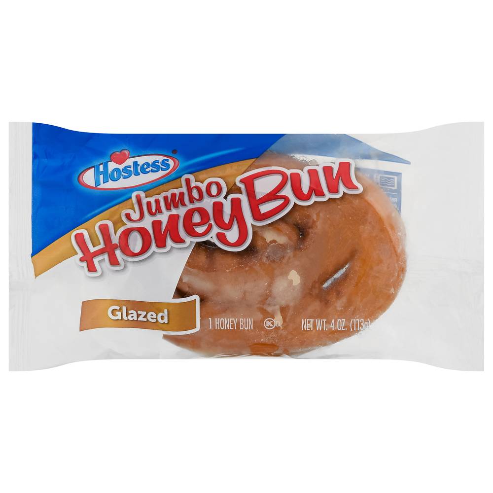 Hostess Jumbo Glazed Honey Bun (4 oz)