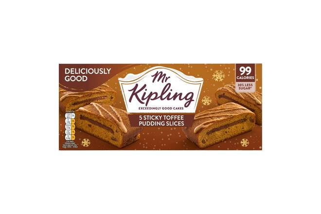 Mr Kipling 5 Sticky Toffee Pudding Slices