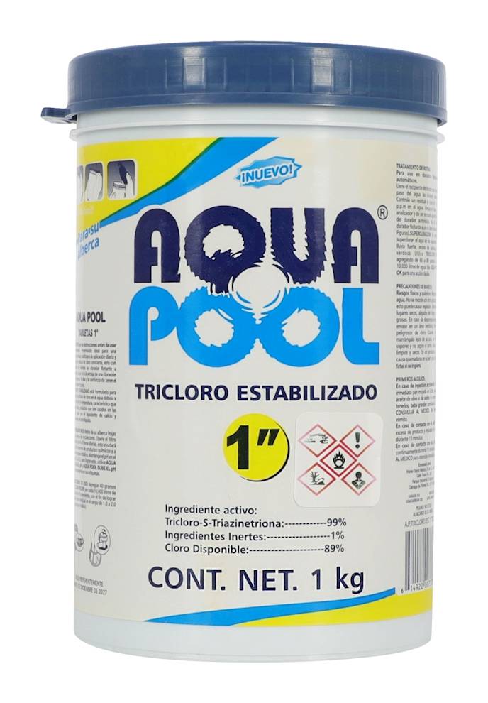 Aqua Pool · Tricloro estabilizado