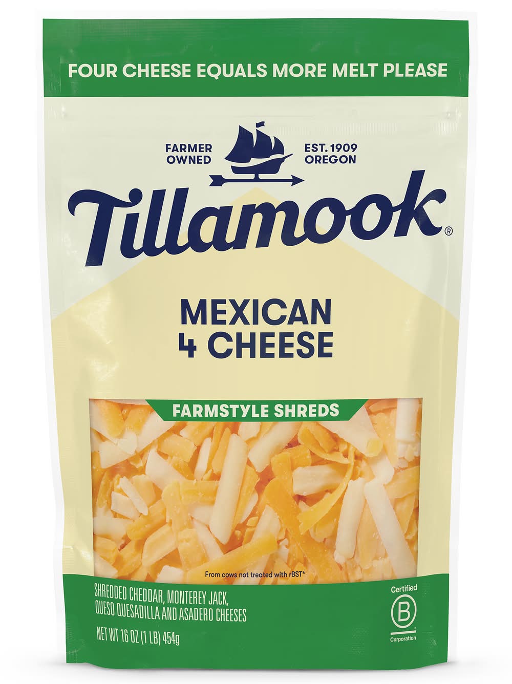Tillamook Mexican 4 Cheese (16 oz)