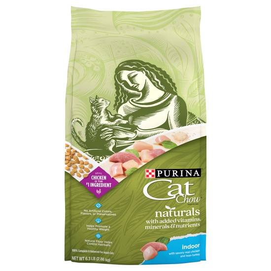 Purina Cat Chow Adult Cat Food (6.3 lbs)