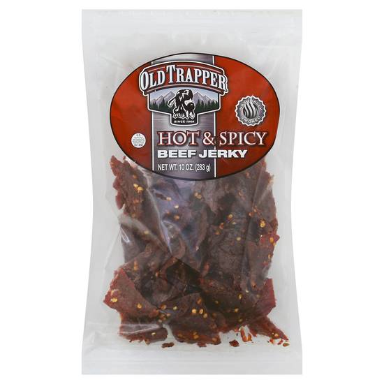 Old Trapper Beef Jerky Hot and Spicy