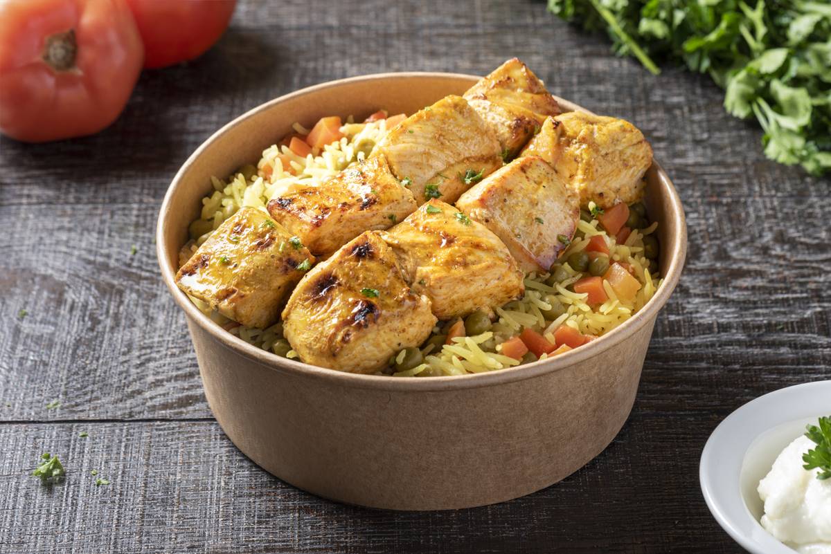 Shish Tawouk Rice Bowl