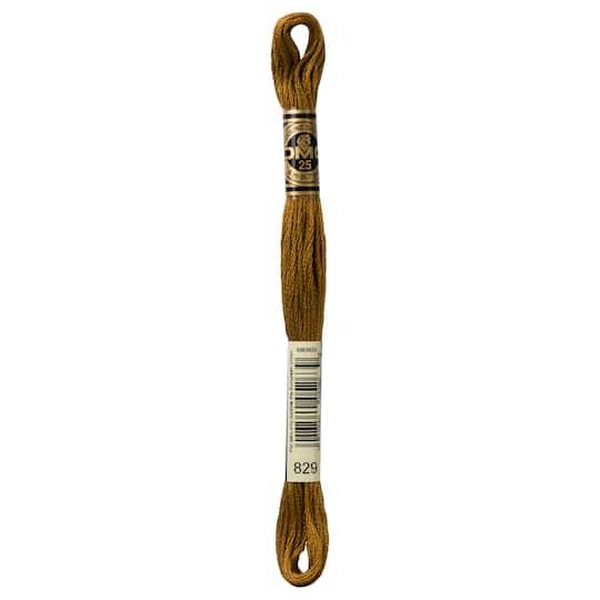 Dmc 6 Strand Embroidery Floss, Brown