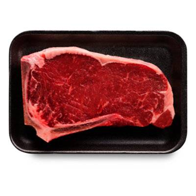 Usda Select Beef Top Loin New York Strip Steak Bone-In