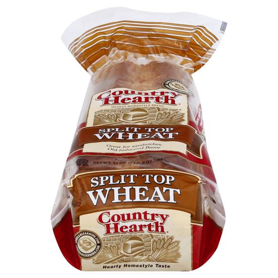 Country Hearth Hearty Homestyle Split Top Wheat Bread