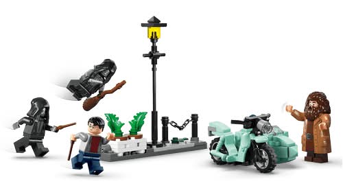 LEGO · Harry potter juguete harry y hagrid la huida de privet drive