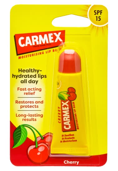 Carmex Cherry Moisturising Lip Balm Spf 15 (10g)