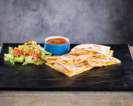 Cheesy Quesadillas with Chicken Strips