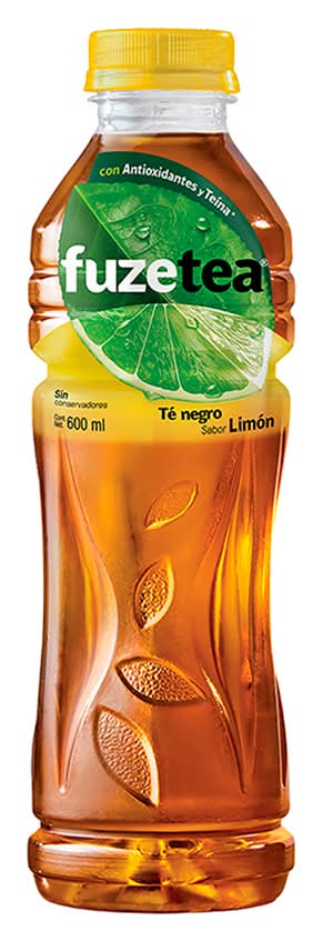 Fuze Tea · Bebida de té negro, limón (600 ml)