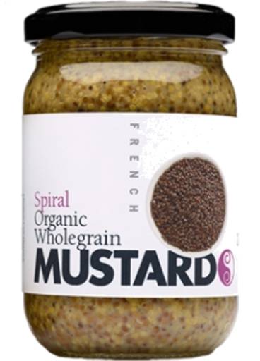 Spiral Foods Organic Wholegrain Mustard (200g)