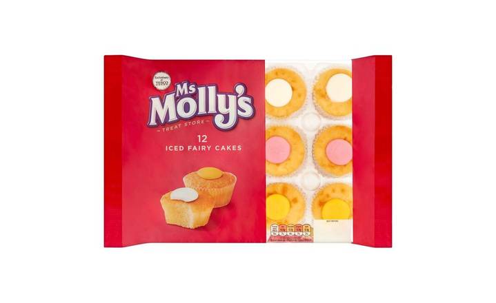 Ms Molly's Iced Fairy Cakes 12's (402992)