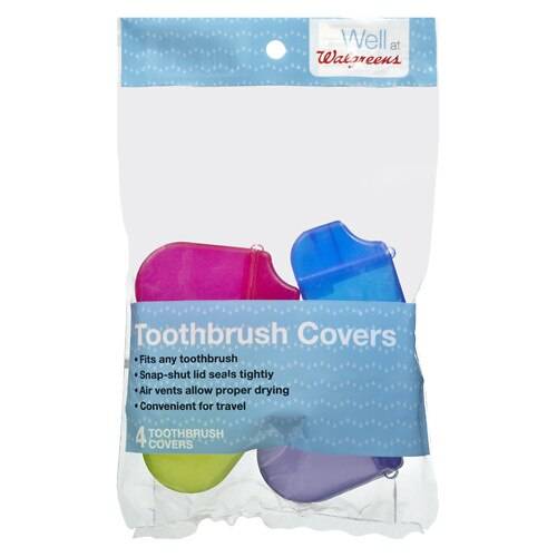 Walgreens Toothbrush Covers - 4.0 ea