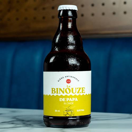 La Binouze Blonde de Papa 33cl