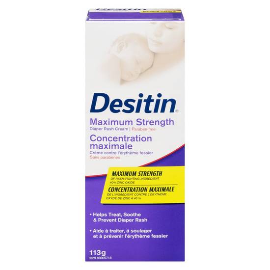 Desitin Maximum Strength Diaper Rash Cream (113 g)