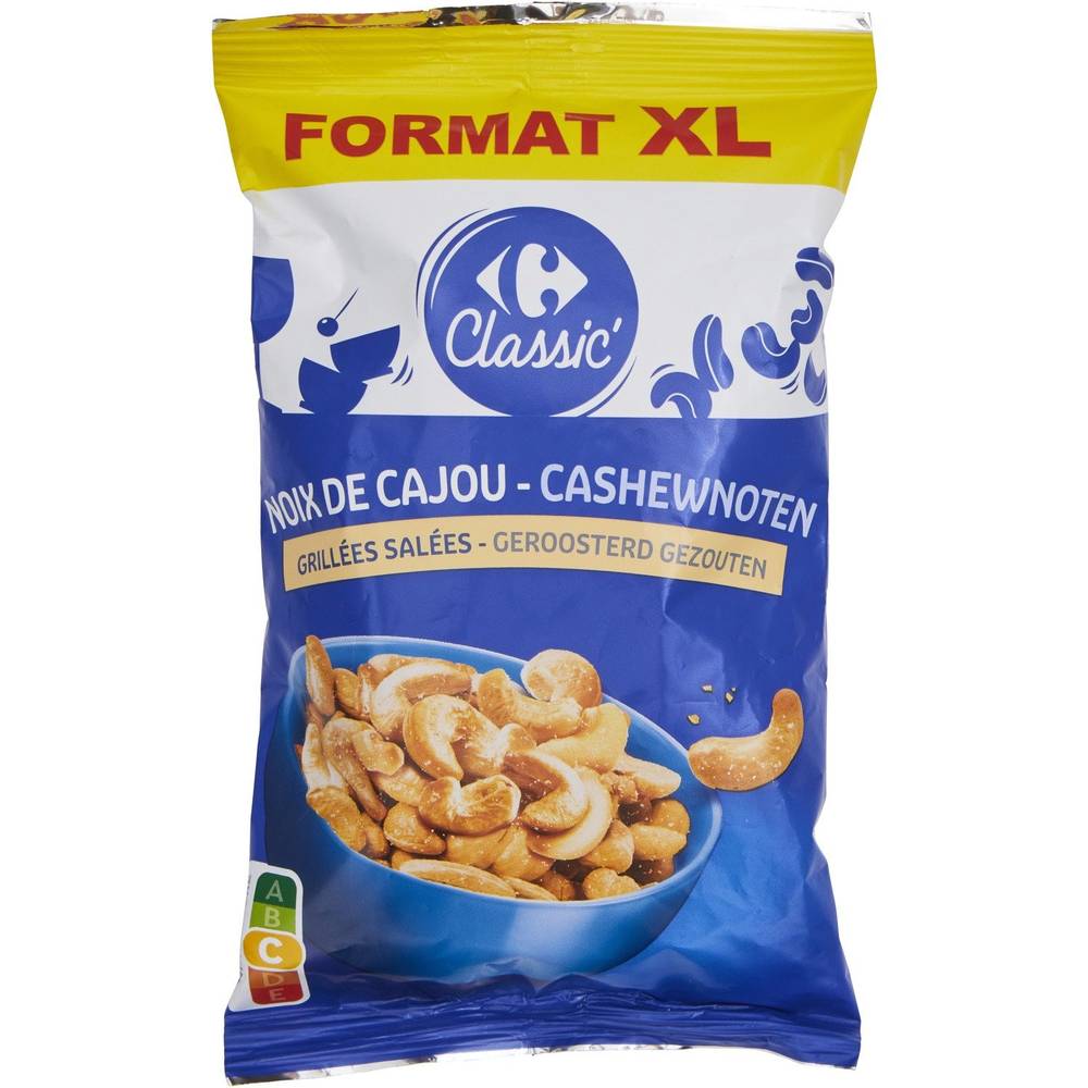 Carrefour - Noix de cajou grillées et salées (300g)