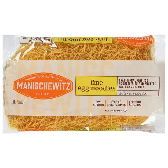 Manischewitz Homestyle Fine Egg Noodles